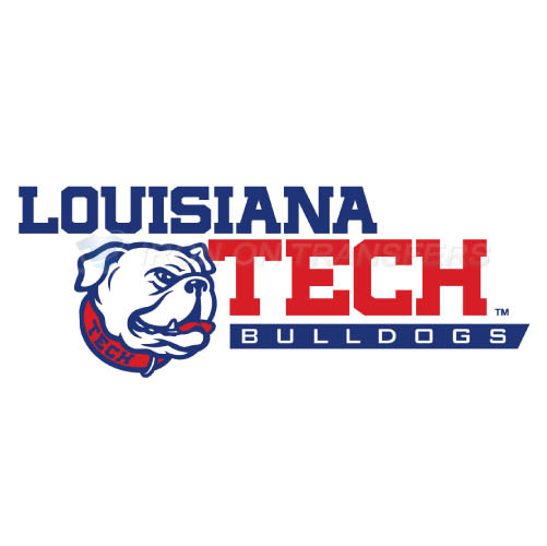 Louisiana Tech Bulldogs Iron-on Stickers (Heat Transfers)NO.4856